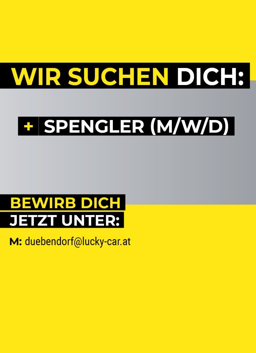 WIR SUCHEN DICH: Carrosseriespengler (m/w/d)
