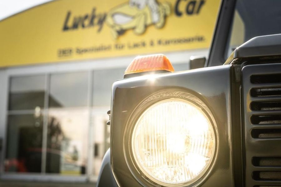 Autoscheinwerfer schon poliert?